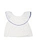 Old Navy 100% Cotton White Short Sleeve Top Size 14 - photo 2