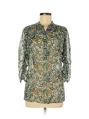 Diane von Furstenberg 3/4 Sleeve Silk Top (view 1)