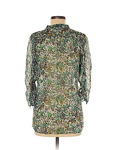 Diane von Furstenberg 3/4 Sleeve Silk Top (view 2)