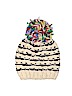Aerie 100% Acrylic Stripes Ivory Beanie One size - photo 1