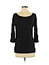 Ann Taylor 100% Polyester Black 3/4 Sleeve Top Size M - photo 1