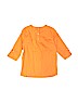 Janie and Jack 100% Cotton Orange 3/4 Sleeve Blouse Size 2T - photo 2