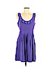 Tibi 100% Silk Purple Casual Dress Size 6 - photo 1