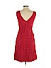 Etcetera 100% Silk Red Cocktail Dress Size 0 - photo 2
