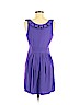 Tibi 100% Silk Purple Casual Dress Size 6 - photo 2