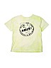 Zara Solid Yellow Short Sleeve T-Shirt Size 10 - photo 1