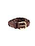 Unbranded 100% Leather Solid Brown Leather Belt Size M - photo 1