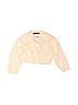 Basic Editions 100% Acrylic Ivory Shrug Size 7 - 8 - photo 1