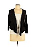 Worthington 100% Polyester Black Cardigan Size M (petite) - photo 1