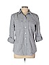 MICHAEL Michael Kors Gray Long Sleeve Button-Down Shirt Size L - photo 1