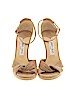 Jimmy Choo 100% Suede Tan Heels Size EU 40 1/2 - photo 2