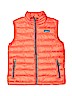 Patagonia 100% Polyester Solid Orange Vest Size 12 - photo 1