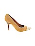 Nine West Yellow Heels Size 8 1/2 - photo 1