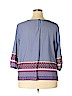 Talbots 100% Polyester Blue 3/4 Sleeve Blouse Size 2X (petite) - photo 2