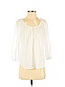 Joie 100% Cotton White 3/4 Sleeve Top Size S - photo 1