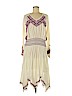 Free People 100% Cotton Ivory Casual Dress Size M - photo 1