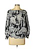 MICHAEL Michael Kors 100% Polyester Gray 3/4 Sleeve Blouse Size L - photo 1