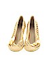Two Lips Yellow Heels Size 8 1/2 - photo 2