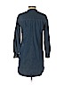 J. Crew Factory Store 100% Cotton Blue Casual Dress Size S (petite) - photo 2