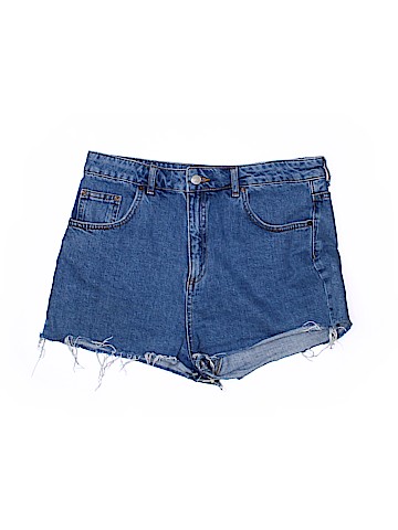 Topshop Denim Shorts (view 1)