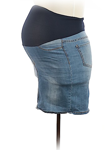 S.O.N.G. Denim Skirt (view 1)