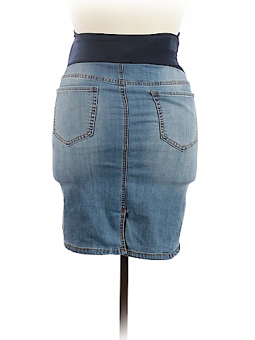 S.O.N.G. Denim Skirt (view 2)