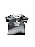 Carter's 100% Cotton Stripes Graphic Black Short Sleeve Top 0-3 MO / 3 MO - photo 1