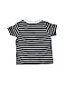 Carter's 100% Cotton Stripes Graphic Black Short Sleeve Top 0-3 MO / 3 MO - photo 2