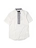 Assorted Brands Solid White Short Sleeve Polo Size 8 - photo 1