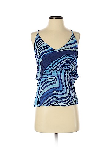 Aqua Sleeveless Blouse (view 1)