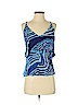 Aqua 100% Rayon Blue Sleeveless Blouse Size XS - photo 1