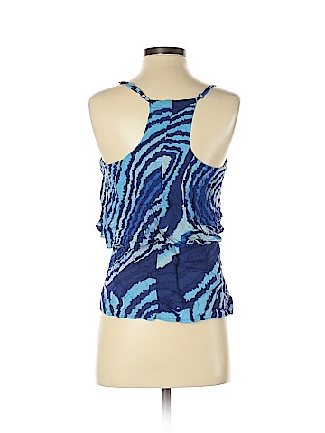 Aqua Sleeveless Blouse (view 2)