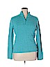 Tyler Boe 100% Cotton Blue Pullover Sweater Size XL - photo 1