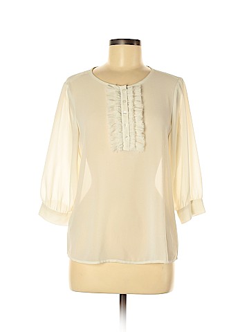 Ann Taylor LOFT Outlet 3/4 Sleeve Blouse (view 1)