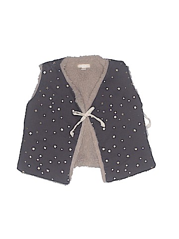 Talc Faux Fur Vest (view 1)