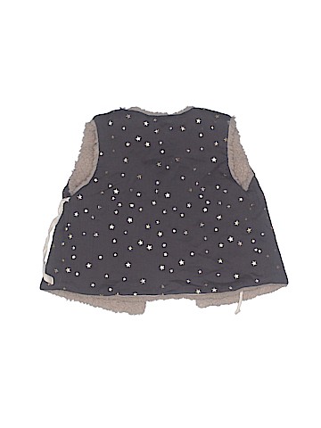 Talc Faux Fur Vest (view 2)