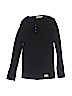 MarMar Copenhagen Solid Black Long Sleeve Henley Size 6Y - photo 1