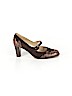 Peter Kaiser 100% Leather Brown Heels Size 7 1/2 - photo 1