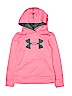 Under Armour 100% Polyester Pink Pullover Hoodie Size S (youth) - photo 1