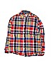 Gymboree 100% Cotton Plaid Red Long Sleeve Button-Down Shirt Size 7 - 8 - photo 1