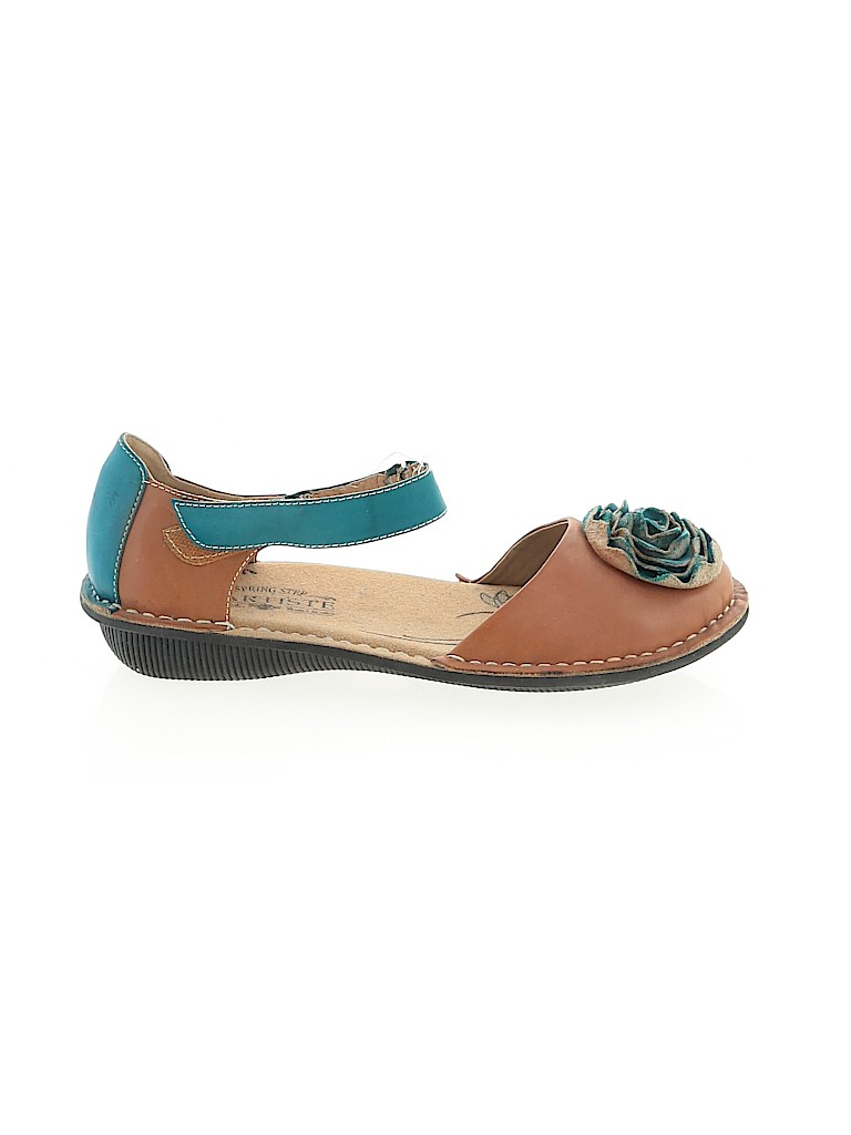 L'Artiste Brown Flats Size JP 25 1/2 / US 8 1/2 - photo 1
