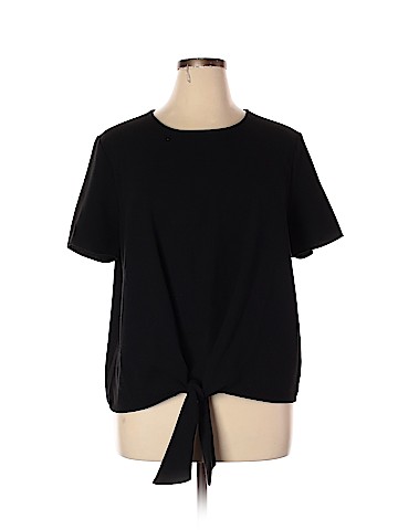 Ann Taylor Factory Short Sleeve Blouse (view 1)