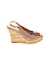 CL by Laundry Brown Wedges Size 8 - photo 1