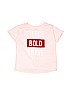Crazy 8 Graphic Pink Short Sleeve T-Shirt Size 5 - 6 - photo 1