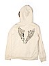 The Children's Place Ivory Zip Up Hoodie Size 10 - 12 - photo 2