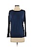 Old Navy 100% Rayon Blue Long Sleeve Top Size S (petite) - photo 1
