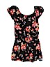 Art Class 100% Rayon Black Romper Size 7 - 8 - photo 2