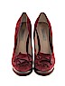 Classiques Entier Burgundy Heels Size 8 - photo 2