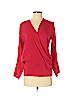 Zero + Maria Cornejo Red Long Sleeve Silk Top Size 2 - photo 1