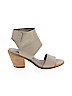 Eileen Fisher Gray Sandals Size 6 1/2 - photo 1